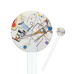 Kandinsky Composition 8 Round Plastic Stir Sticks