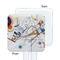 Kandinsky Composition 8 White Plastic Stir Stick - Single Sided - Square - Approval