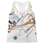 Kandinsky Composition 8 Womens Racerback Tank Top - Large