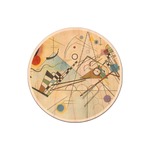 Kandinsky Composition 8 Genuine Maple or Cherry Wood Sticker