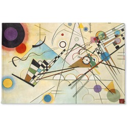 Kandinsky Composition 8 Woven Mat