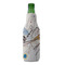 Kandinsky Composition 8 Zipper Bottle Cooler - FRONT (bottle)