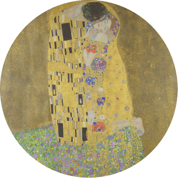 Custom The Kiss (Klimt) - Lovers Multipurpose Round Labels - 1"