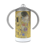 The Kiss (Klimt) - Lovers 12 oz Stainless Steel Sippy Cup