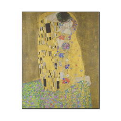 The Kiss (Klimt) - Lovers Wood Print - 16x20