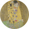 The Kiss (Klimt) - Lovers 2" Multipurpose Round Labels - Single Sticker