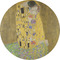 The Kiss (Klimt) - Lovers 3" Multipurpose Round Labels - Single Sticker