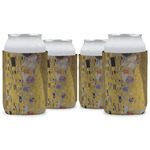 The Kiss (Klimt) - Lovers Can Cooler (12 oz) - Set of 4