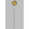 The Kiss (Klimt) - Lovers Clear Plastic 7" Stir Stick - Round - Single Stick