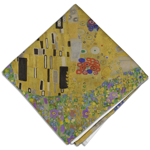 Custom The Kiss (Klimt) - Lovers Cloth Dinner Napkin - Single