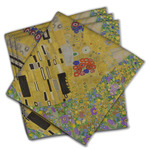 The Kiss (Klimt) - Lovers Cloth Napkins (Set of 4)