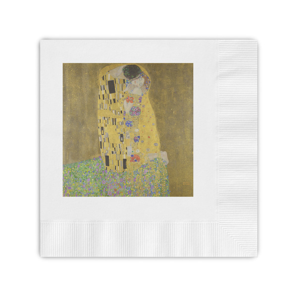 Custom The Kiss (Klimt) - Lovers Coined Cocktail Napkins