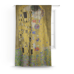 The Kiss (Klimt) - Lovers Curtain Panel - Custom Size