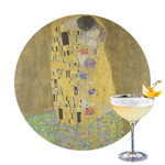 The Kiss (Klimt) - Lovers Printed Drink Topper - 3.25"