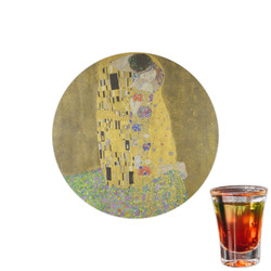 The Kiss (Klimt) - Lovers Printed Drink Topper - 1.5"