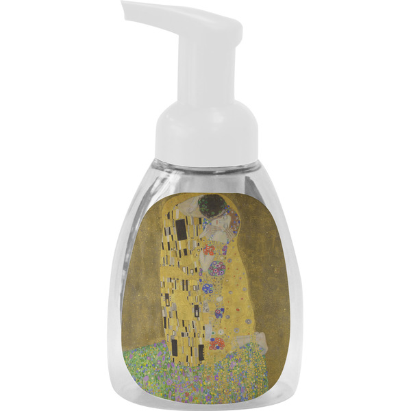 Custom The Kiss (Klimt) - Lovers Foam Soap Bottle - White