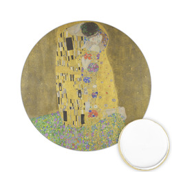 The Kiss (Klimt) - Lovers Printed Cookie Topper - 2.15"