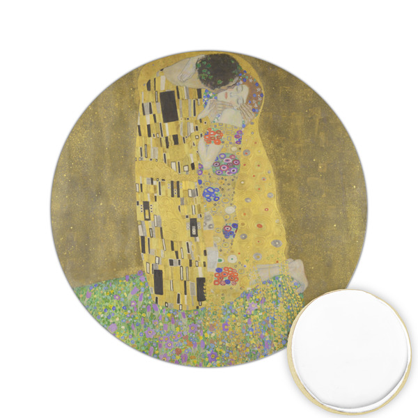 Custom The Kiss (Klimt) - Lovers Printed Cookie Topper - 2.15"