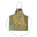 The Kiss (Klimt) - Lovers Kid's Apron - Medium