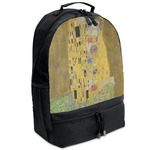 The Kiss (Klimt) - Lovers Backpacks - Black