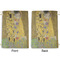 The Kiss (Klimt) - Lovers Large Laundry Bag - Front & Back View