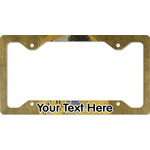 The Kiss (Klimt) - Lovers License Plate Frame - Style C