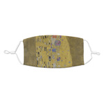 The Kiss (Klimt) - Lovers Kid's Cloth Face Mask - Standard