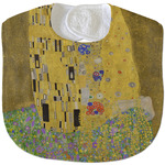 The Kiss (Klimt) - Lovers Velour Baby Bib