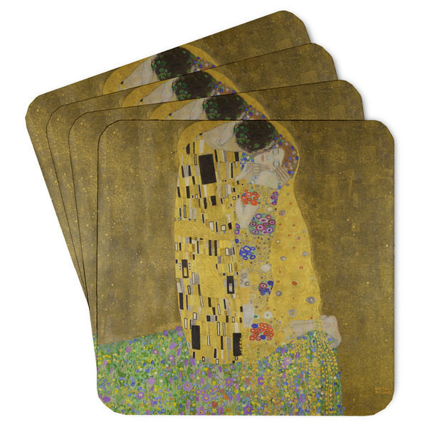 Custom The Kiss (Klimt) - Lovers Paper Coasters