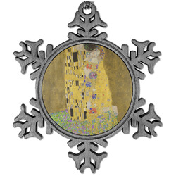 The Kiss (Klimt) - Lovers Vintage Snowflake Ornament