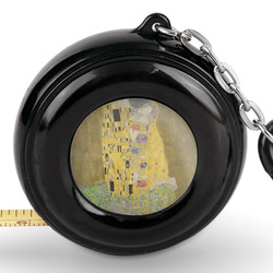 The Kiss (Klimt) - Lovers Pocket Tape Measure - 6 Ft w/ Carabiner Clip