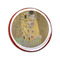 The Kiss (Klimt) - Lovers Printed Icing Circle - Small - On Cookie