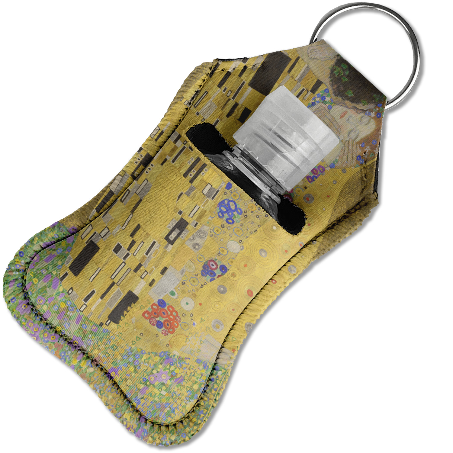 ID Badge Holder, The Kiss by Gustav Klimt, Retractable ID Reel