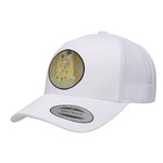 The Kiss (Klimt) - Lovers Trucker Hat - White