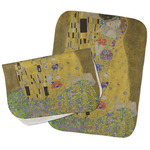 The Kiss (Klimt) - Lovers Burp Cloths - Fleece - Set of 2