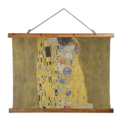 The Kiss (Klimt) - Lovers Wall Hanging Tapestry - Wide