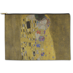 The Kiss (Klimt) - Lovers Zipper Pouch - Large - 12.5"x8.5"