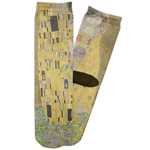 The Kiss (Klimt) - Lovers Adult Crew Socks