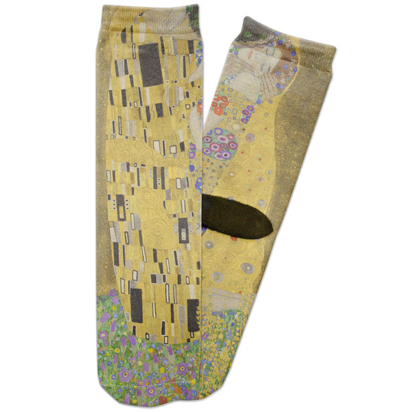 Custom The Kiss (Klimt) - Lovers Adult Crew Socks