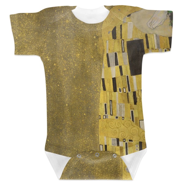 Custom The Kiss (Klimt) - Lovers Baby Bodysuit 0-3