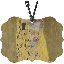 The Kiss (Klimt) - Lovers Rear View Mirror Charm