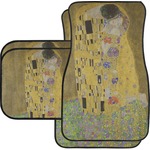 The Kiss (Klimt) - Lovers Car Floor Mats Set - 2 Front & 2 Back