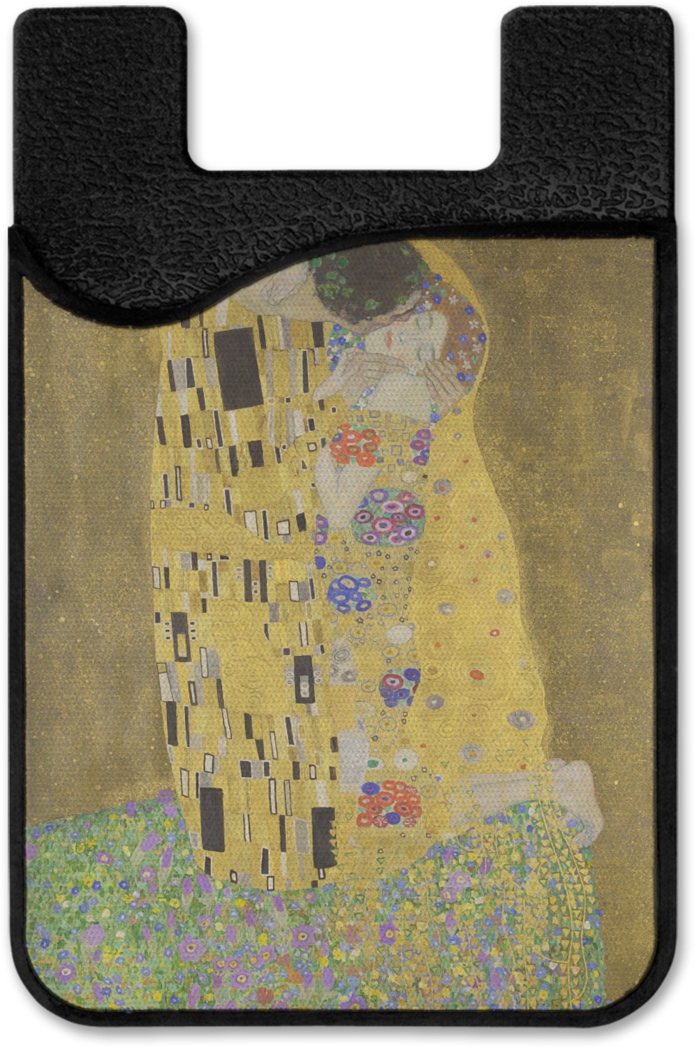 ID Badge Holder, The Kiss by Gustav Klimt, Retractable ID Reel