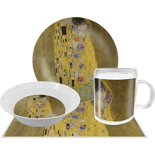 Custom The Kiss (Klimt) - Lovers Dinner Set - Single 4 Pc Setting