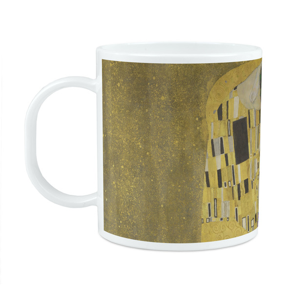 Custom The Kiss (Klimt) - Lovers Plastic Kids Mug