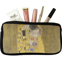 The Kiss (Klimt) - Lovers Makeup / Cosmetic Bag - Small