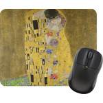 The Kiss (Klimt) - Lovers Rectangular Mouse Pad