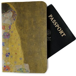 The Kiss (Klimt) - Lovers Passport Holder - Fabric