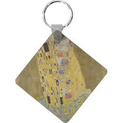 The Kiss (Klimt) - Lovers Diamond Plastic Keychain