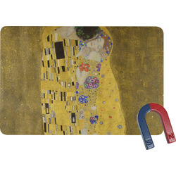 The Kiss (Klimt) - Lovers Rectangular Fridge Magnet